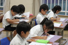 本日のアート教室