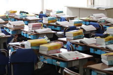 水戸市シェイクアウト訓練