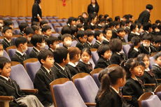 英宏小の終業式