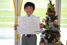 英検準２級合格!!　　算数・数学思考力検定合格!!