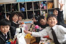 １年生ランチタイム