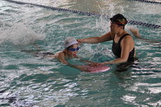 水泳教室スタート