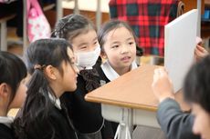 小中交流　「紙芝居」