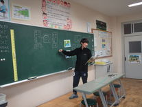 1年生の道徳の授業