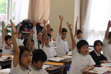 土曜日も元気に登校！