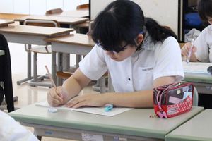 自由登校日の様子