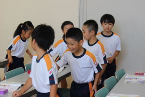 本日の英宏小～音楽の授業～