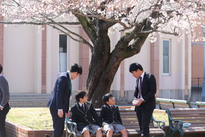 英宏中学校の先生方との交流