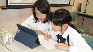 iPadで調べ学習（4年生）【ICT・SDGｓ】