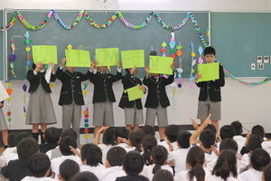 ハロウィン集会がありました【英語教育】