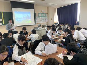 修学旅行オリエンテーション　【国際教育】