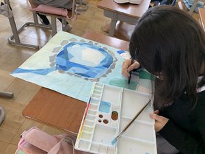 すてきな作品が仕上がっています！　【STEAM教育】