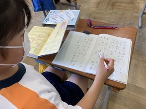 画数作文に挑戦！　【知力育成】