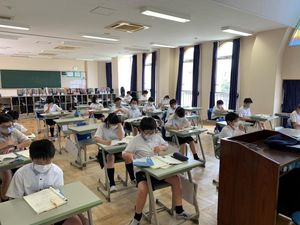 教室を広げました　【保健安全】