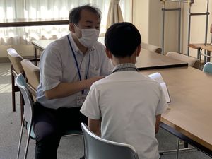 通知票をお渡ししました。【評価】