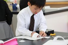 スプリングスクール3日目　実験教室