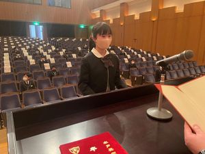 卒業式リハーサルがありました　【学校行事】