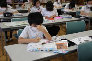 夏休みもがんばっています！【自由登校日】