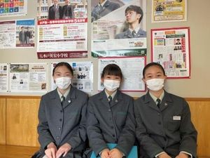 英宏中生徒会のみなさんが全校朝礼にきてくれました！【集会活動】