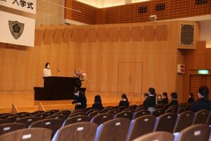 ご入学おめでとうございます！　【入学式】
