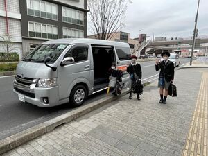 スクールバスで学校へ行こう！　【登下校】