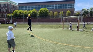 五月晴れのグラウンド　【学校生活】