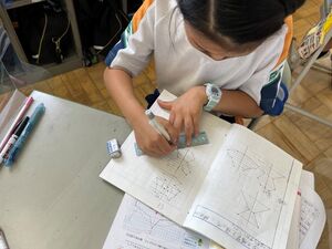 主体的で，深い学びを数学的活動で　【知力学力育成】