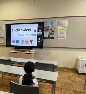 英語集会「EnglishMeeting」　【英語教育】