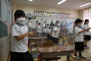 公開授業・進学実現学習会がありました　【学校公開】