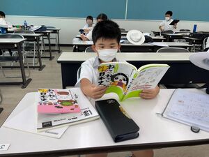 夏休み　自由登校日がはじまりました　【長期休業スクール】