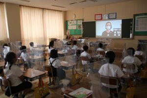始業式がありました　【学校行事】