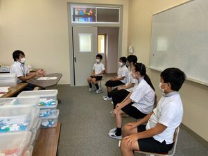 県立中面接試験対策「面接パーフェクト講座」がはじまっています　【進路指導】
