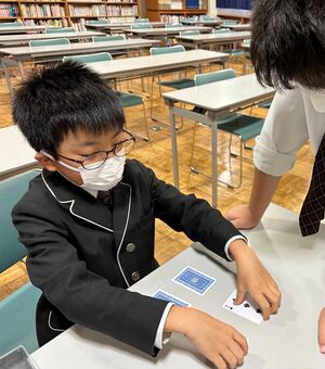 手品で楽しもう　【学校生活】