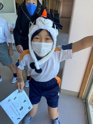 ハロウィン集会がありました　【英語教育】