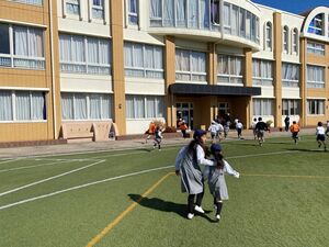 避難訓練（不審者）を実施しました　【保健安全教育】