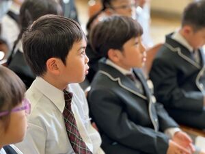 1年生の授業　【学校生活】