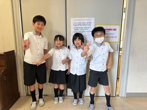 衣替えです　【学校生活】