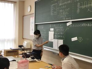公開授業・進学実現学習会がありました　【学校公開・成人教育】