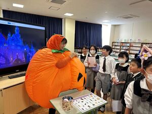 ハロウィーン集会がありました　【児童会活動】
