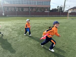 元気に　しっぽとり！　【学校生活】