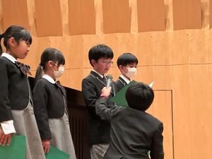 第2学期終業式がありました　【学校行事】