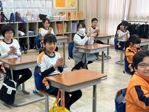 全校集会がありました　【集会活動】