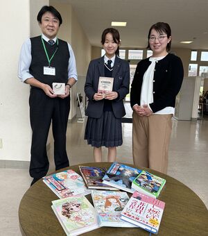 卒業生が来校！