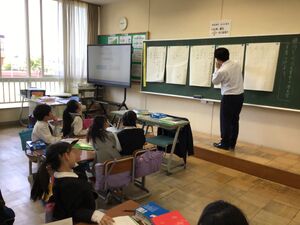 第1学期授業参観がありました【学校公開】