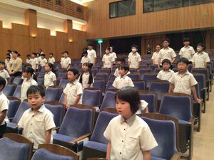 始業式がありました　【学校行事】