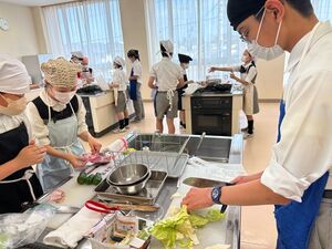 3食野菜いためを作ろう！【調理実習】