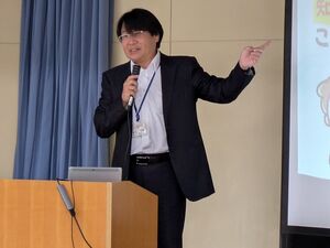 花まる先生が平須幼稚園で講話をしました　【幼小中連携教育】