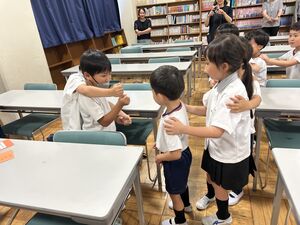 「こんにちは会」が行われました【幼小架け橋プロジェクト】