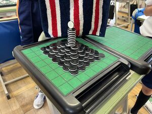 きれいなタワーができました