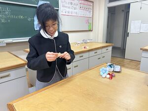 手芸教室がありました　【放課後スクール】